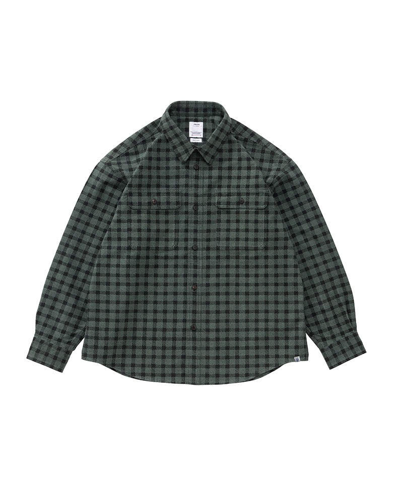 visvim 26AW LANGER CHECK L/S